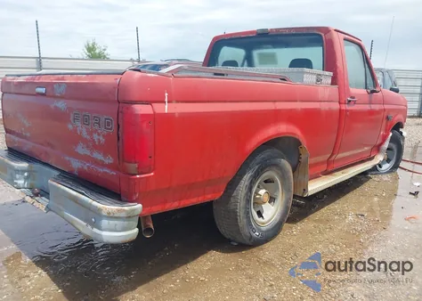1992 Ford F150 из США, поврежденный, VIN 1FTDF15Y0NNA79863
